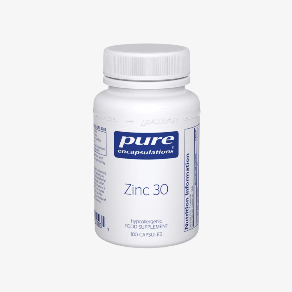 Zinc 30 - 60 caps