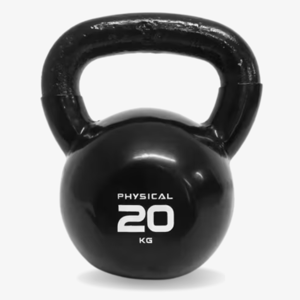 20kg Vinyl Kettlebells - 20kg (Black)