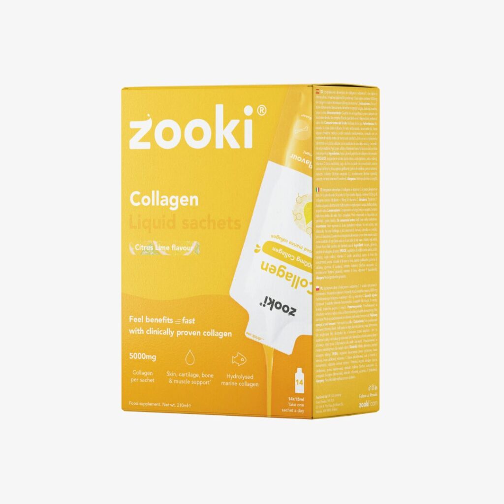 Marine Collagen 5,000mg, Citrus Lime Flavour - 14 x 15ml sachets