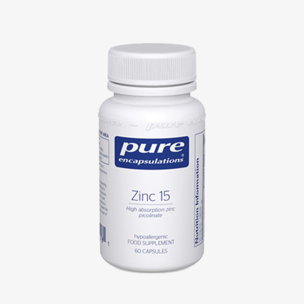 Zinc 15 - 60 caps