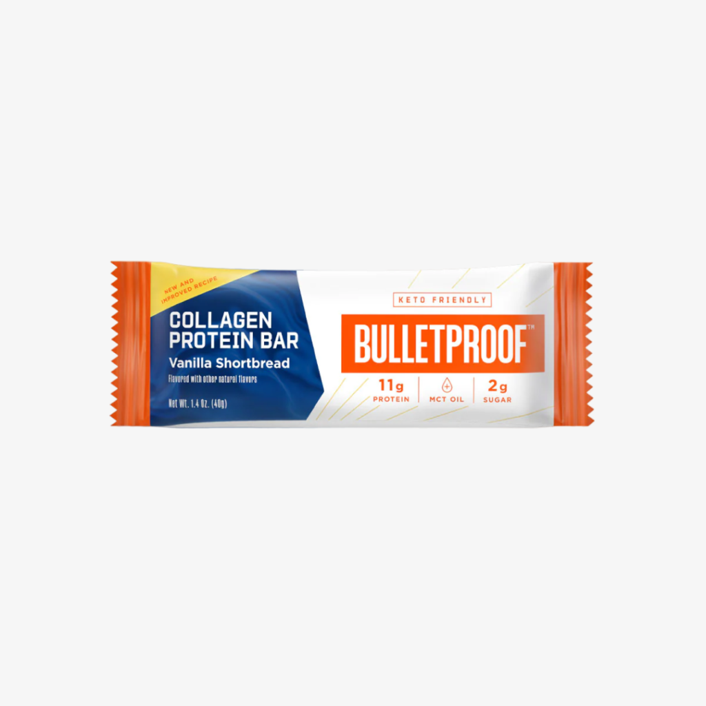 Vanilla Shortbread Collagen Protein Bars - 12 bars