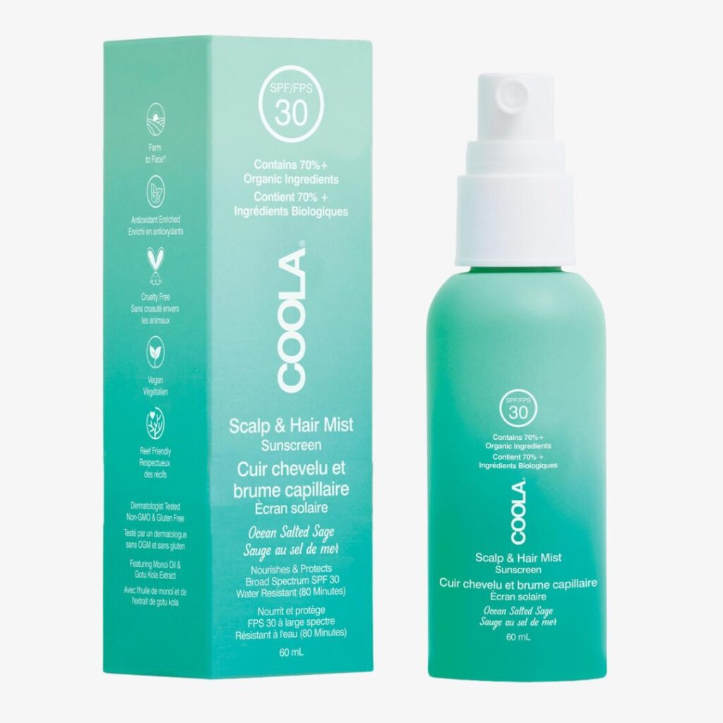 Scalp & Hair Mist Organic Sunscreen SPF 30 - 2 oz