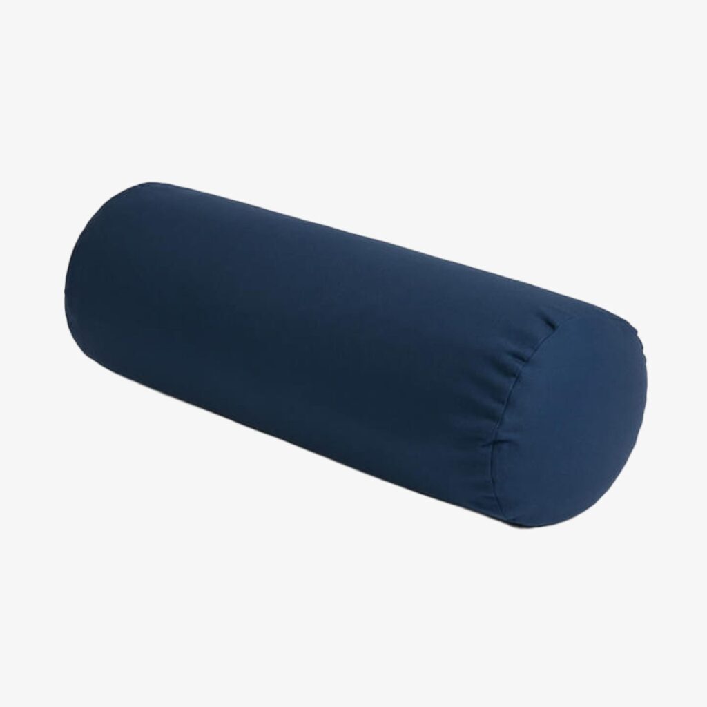 Round Lightweight Bolsters - Navy Blue