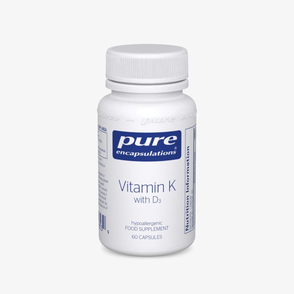Vitamin K with D3 - 60 caps