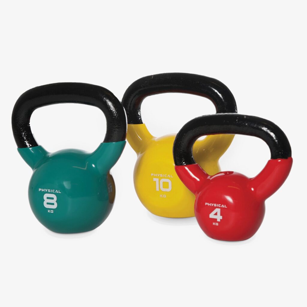 6kg Vinyl Kettlebells - 6kg (Purple)