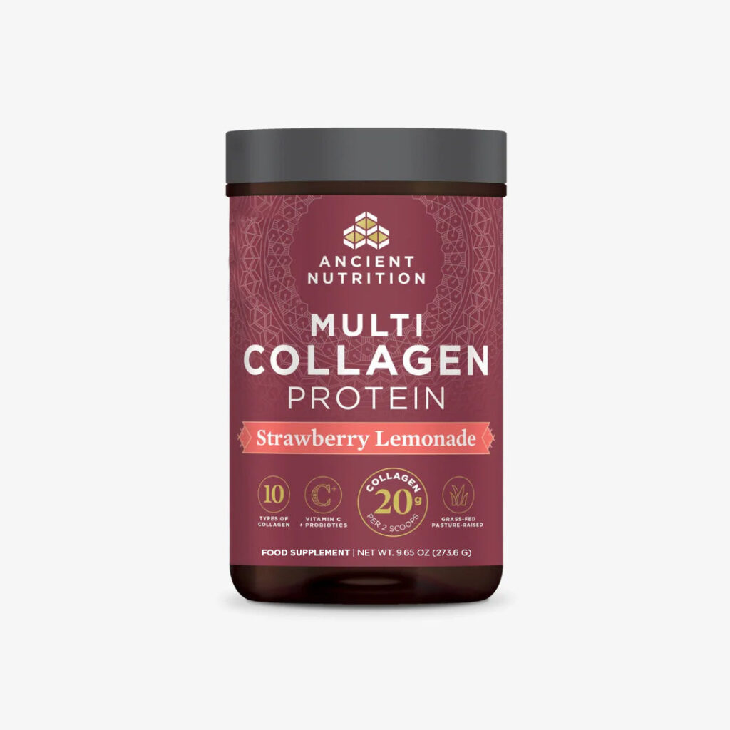 Multi Collagen Protein Powder - Strawberry Lemonade - 45 serv