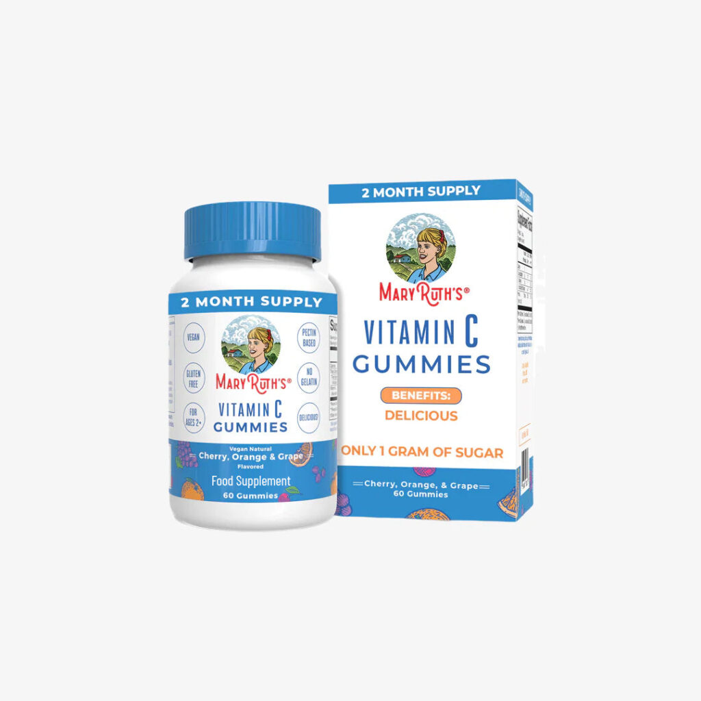 Kids Vitamin C Gummies - Orange - 60 gummies