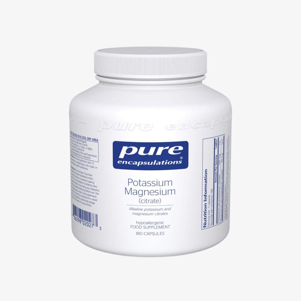 Potassium Magnesium (citrate) - 180 caps