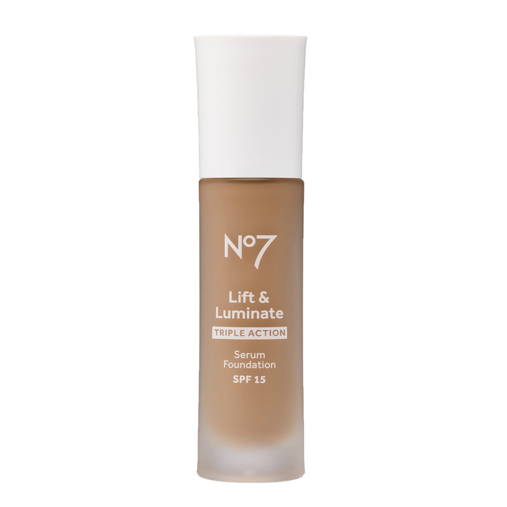 No7 Lift & Luminate TRIPLE ACTION Serum Foundation 30ml - 17 Bamboo