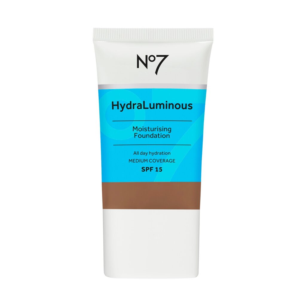 No7 HydraLuminous Moisturising Foundation 30ml - 18 Chestnut