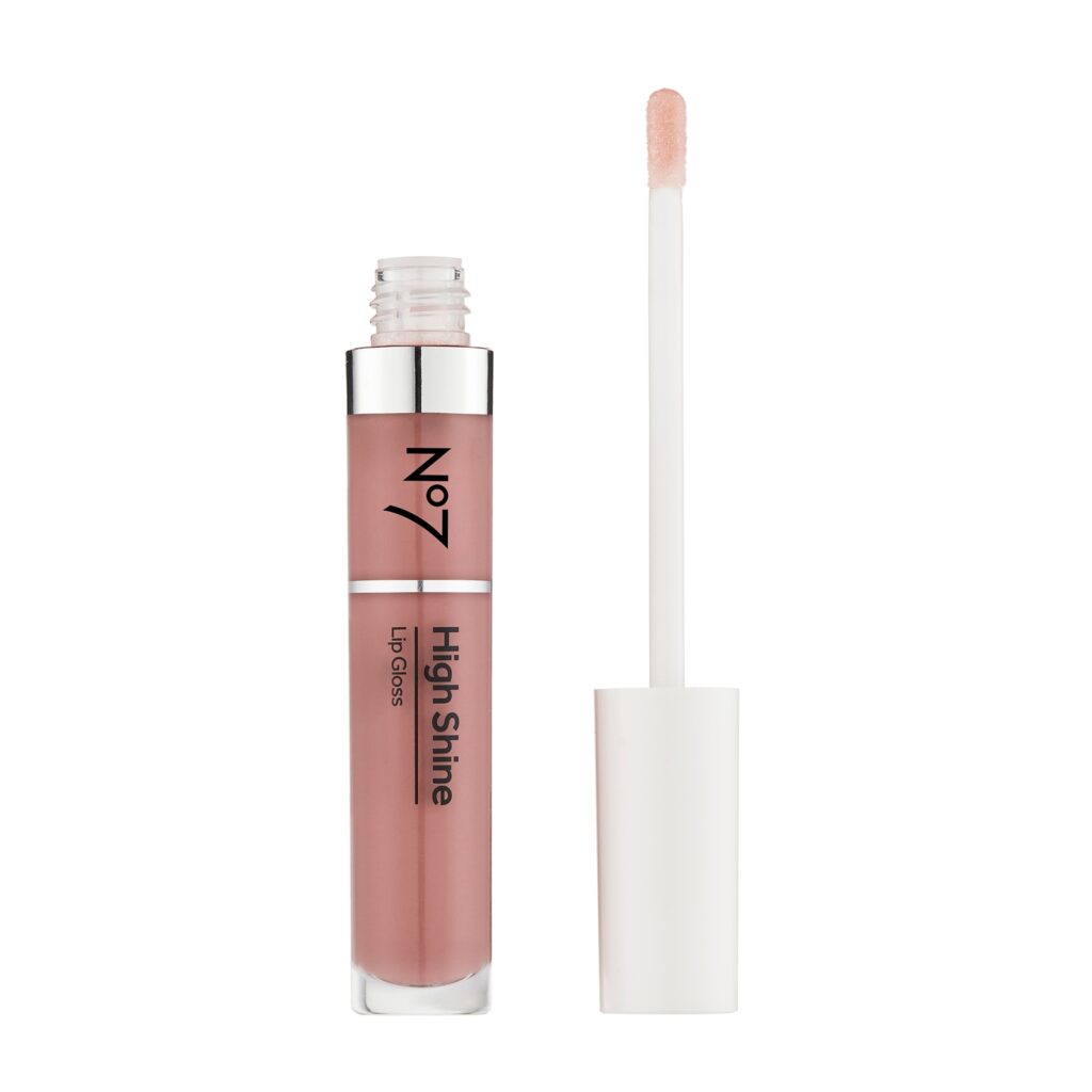 No7 High Shine Lip Gloss 8ml - Desert Rose