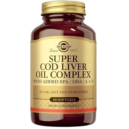 Solgar Super Cod Liver Oil Complex Softgels x 60