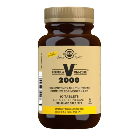 Solgar Vitamins Formula VM-2000 Tablets x90