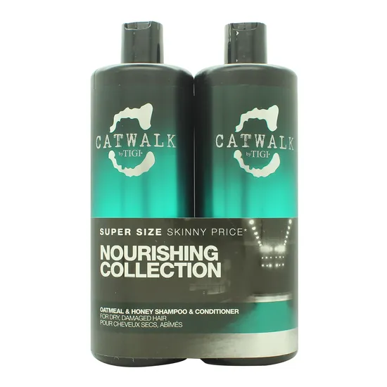 TIGI Catwalk Oatmeal & Honey Tween Set Shampoo & Conditioner 2 x 750ml
