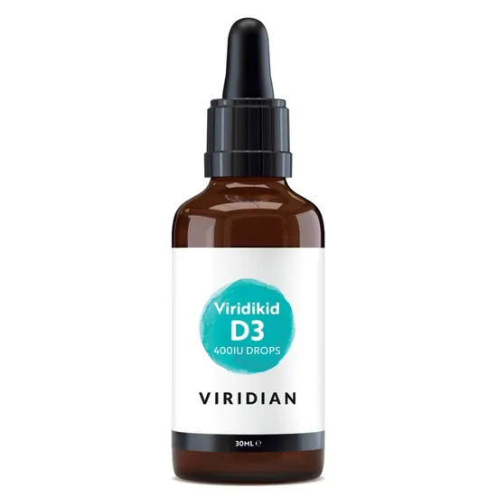 Viridian viridiKid Vitamin D3 Drops 400iu 30ml