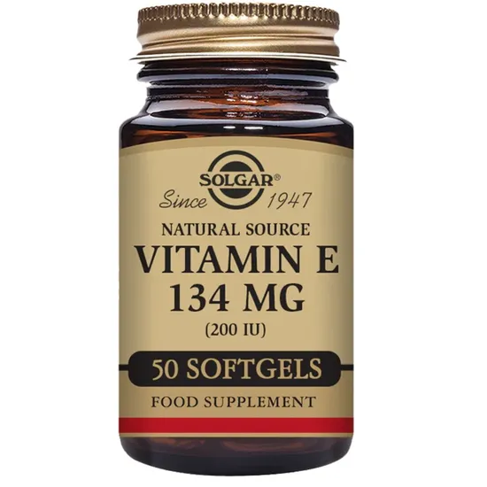 Solgar Vitamin E 134mg 200iu Mixed Softgels 50 Softgels