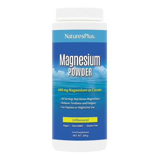 Nature's Plus Unflavoured Magnesium Powder 360g