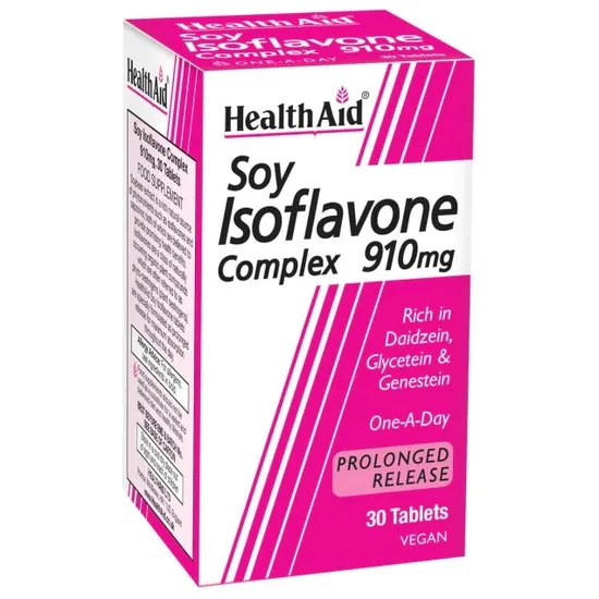 Health Aid Soya Isoflavone Complex 910mg 30 Tablets