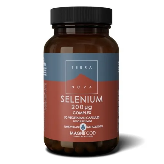 Terranova Selenium 200ug Complex Vegicaps 50 Vegicaps