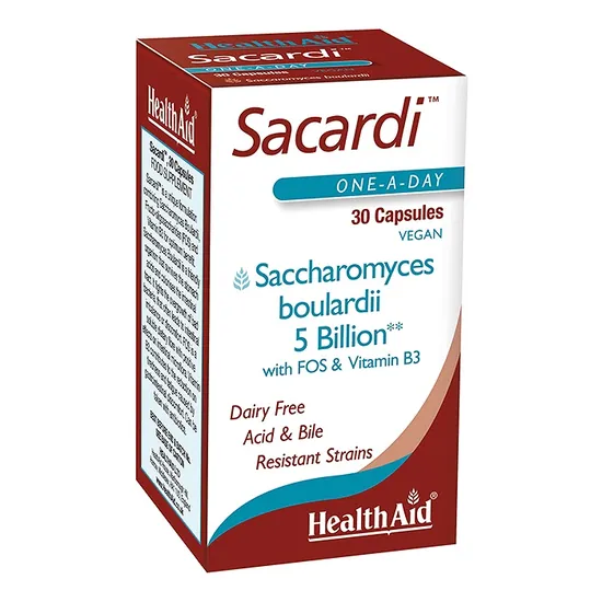 Health Aid Sacardi Capsules 30 Capsules