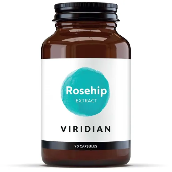 Viridian Rosehip Extract 700mg Veg Caps 90 Capsules