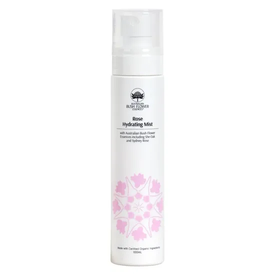Australian Bush Flower Essences Rose Hydrating Mist 100ml
