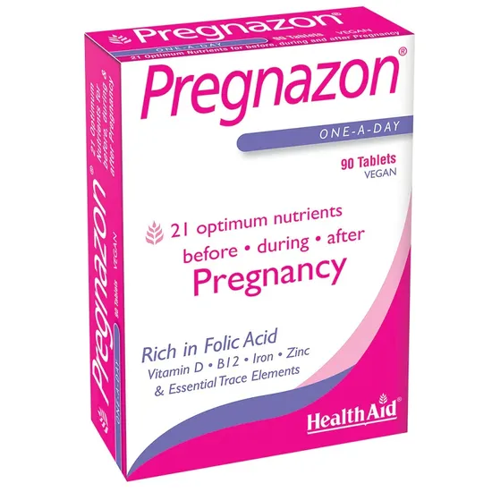 Health Aid Pregnazon Capsules 90 Capsules