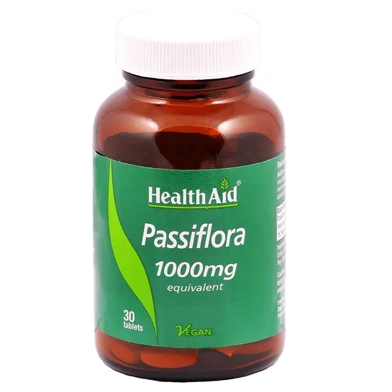 Health Aid Passiflora Tablets 30 Tablets