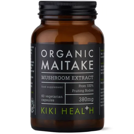 KIKI Health Organic Maitake Mushroom Extract Vegicaps 60 Vegicaps