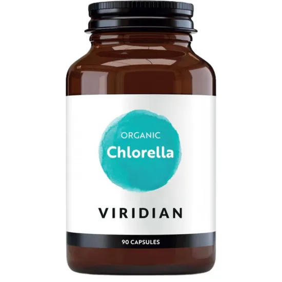 Viridian Organic Chlorella 400mg Veg Capsules 90 Capsules