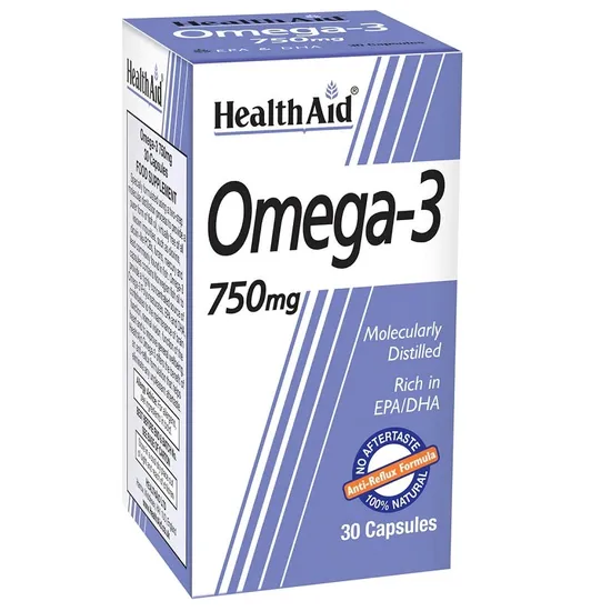 Health Aid Omega 3 750mg Capsules 30 Capsules