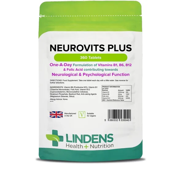 Lindens Neurovits Plus Tablets 360 Tablets