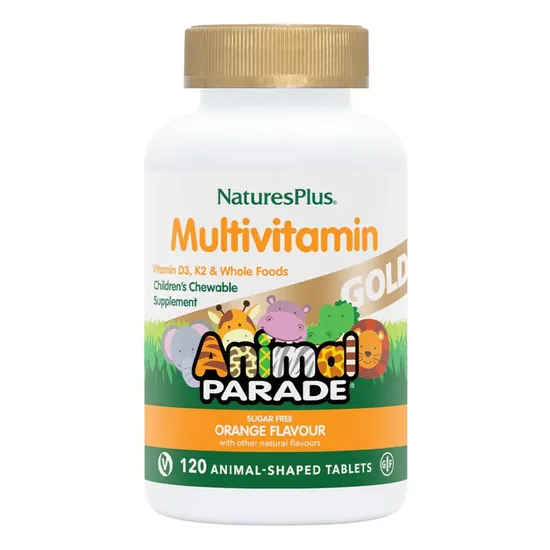 Nature's Plus Animal Parade Gold Orange Chewables 120 Chewables