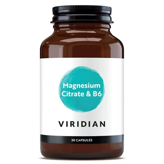 Viridian Magnesium Citrate With B6 30 Capsules