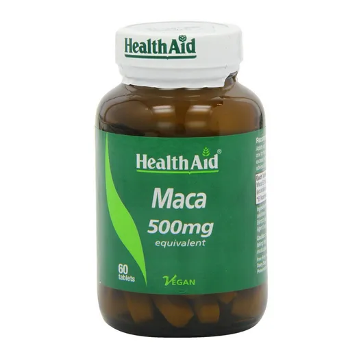 Health Aid Maca 500mg 60 Tablets
