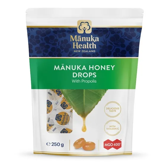 Manuka Health MGO 400+ Manuka Honey Drops With Propolis 250g