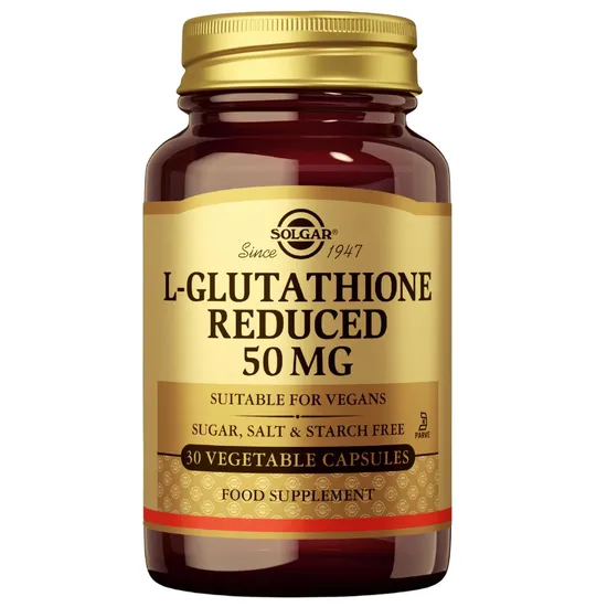 Solgar L-Glutathione 50mg Vegicaps 30 Vegicaps