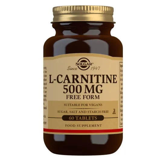 Solgar L-Carnitine 500mg Tablets 60 Tablets