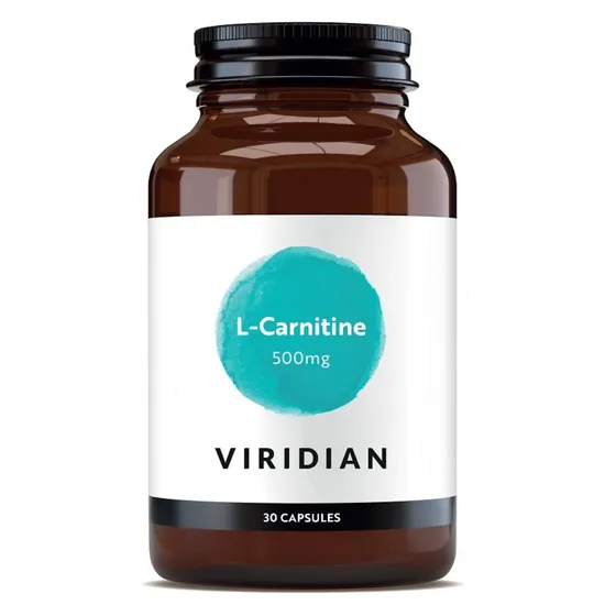 Viridian L-Carnitine 500mg Capsules 30 Capsules