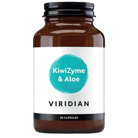 Viridian KiwiZyme With Aloe Vera Veg Capsules 30 Capsules