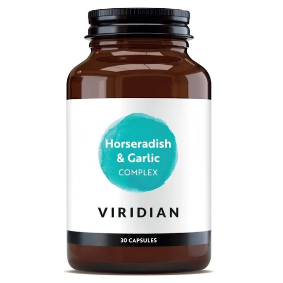 Viridian Horseradish & Garlic Complex Veg Caps 30 Capsules