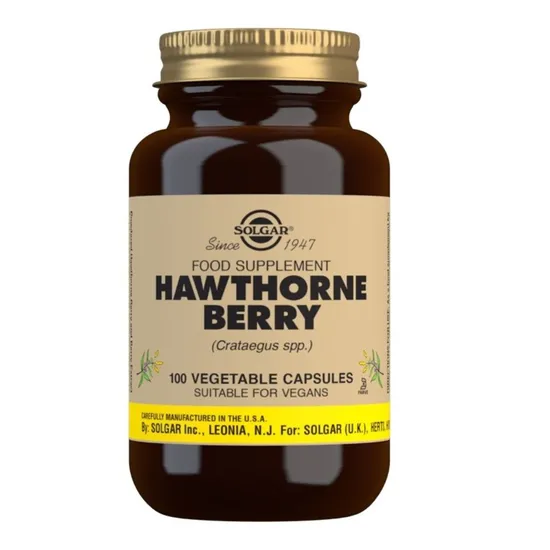 Solgar Hawthorne Berry 520mg Vegicaps 100 Vegicaps