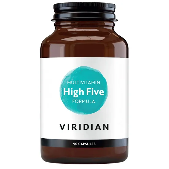 Viridian HIGH FIVE Multivitamin & Mineral Formula 90 Veg Caps