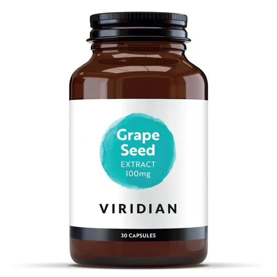 Viridian Grape Seed Extract 100mg Capsules 30 Capsules
