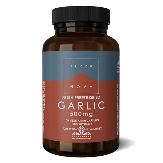 Terranova Garlic 500mg Vegicaps 100 Vegicaps