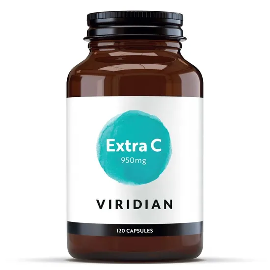 Viridian Extra C 950mg Veg Capsules 120 Capsules