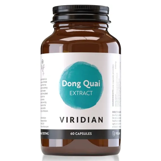 Viridian Dong Quai Extract Capsules 60 Capsules