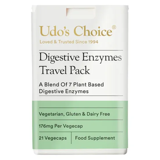 Udo’s Choice Digestive Enzyme Blend Travel Pack 21