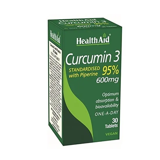 Health Aid Curcumin 3 30 Tablets