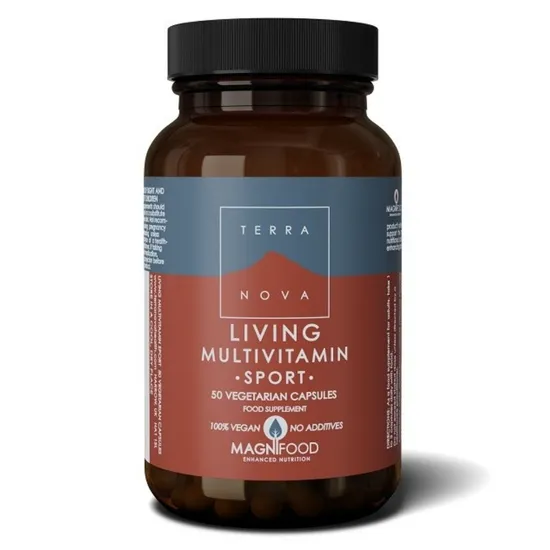 Terranova Living Multivitamin Sport Capsules 50 Capsules